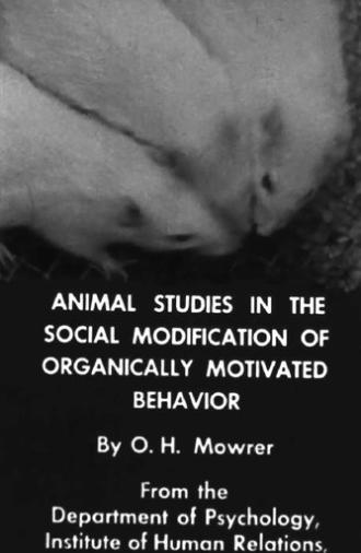 Animal Studies in the Social Modification of Organically Motivated Behavior (1938)