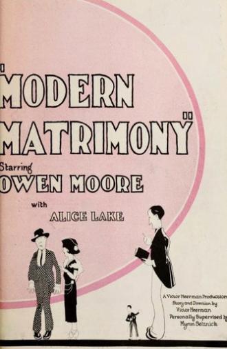 Modern Matrimony (1923)
