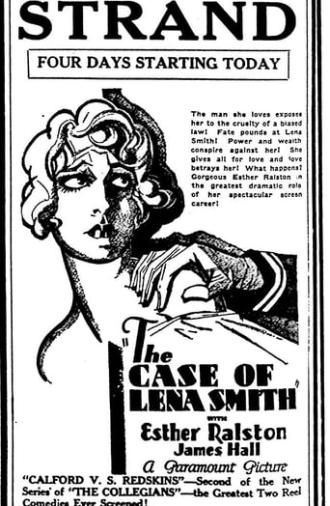 The Case of Lena Smith (1929)