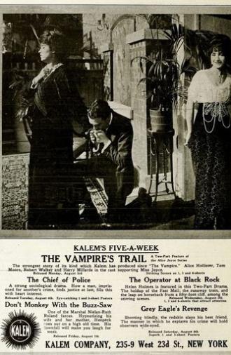 The Vampire's Trail (1914)
