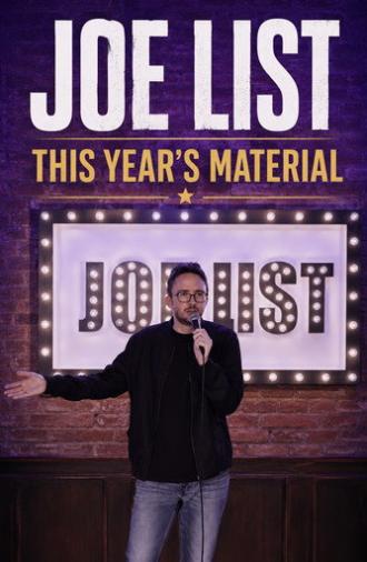 Joe List: This Year's Material (2022)