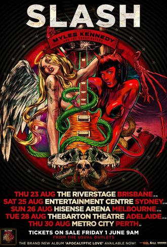 Slash ft. Myles Kennedy and The Conspirators - Live at Sydney (2012)