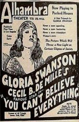 You Can't Believe Everything (1918)