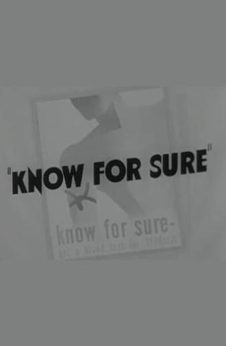 Know For Sure (1941)