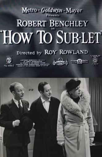 How to Sub-Let (1939)