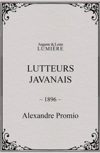 Lutteurs javanais (1896)