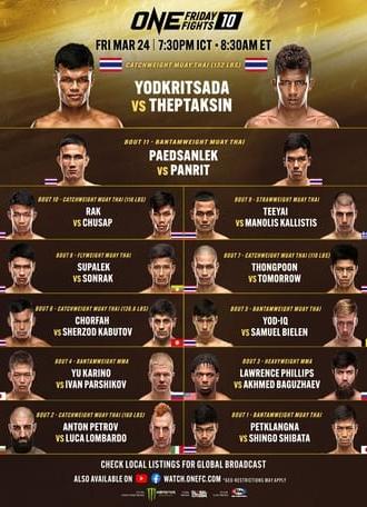 ONE Friday Fights 10: Yodkrisada vs. Thepthaksin (2023)