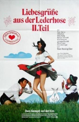 Liebesgrüße aus der Lederhose 2: Zwei Kumpel auf der Alm (1974)