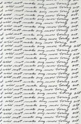 I Will Not Make Any More Boring Art (1987)
