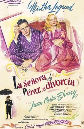 La señora de Pérez se divorcia (1945)