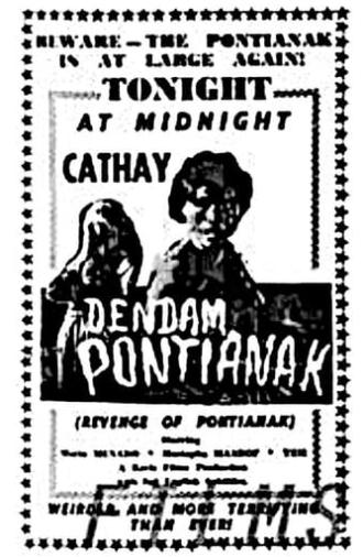 Revenge of Pontianak (1957)