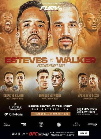 Fury FC 93: Esteves vs. Walker (2024)