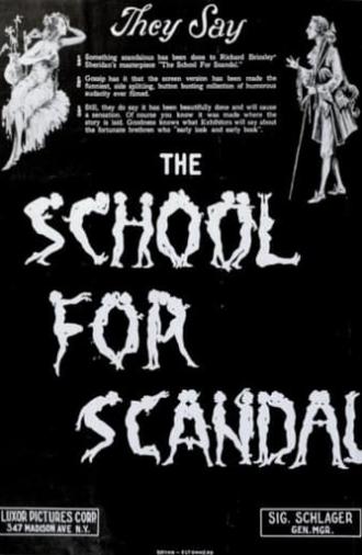 The School for Scandal (1923)