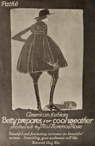 Florence Rose Fashions no. 2. Betty Prepares for Cool Weather (1916)