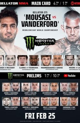 Bellator 275: Mousasi vs. Vanderford (2022)