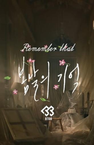 Remember That (2016)