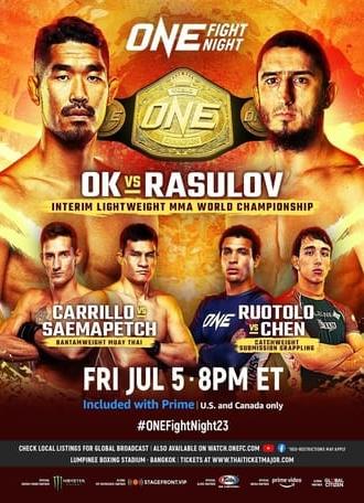 ONE Fight Night 23: Ok vs. Rasulov (2024)