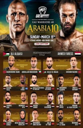 UAE Warriors 40: Arabia 10 (2023)