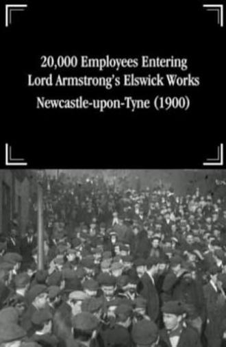 20,000 Employees Entering Lord Armstrong's Elswick Works, Newcastle-upon-Tyne (1900)