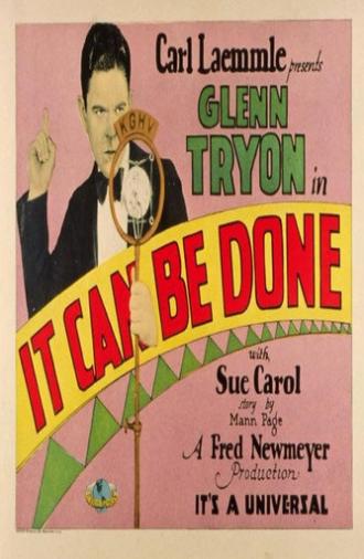 It Can Be Done (1929)