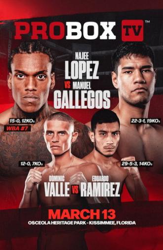 Najee Lopez vs. Manuel Gallegos (2026)