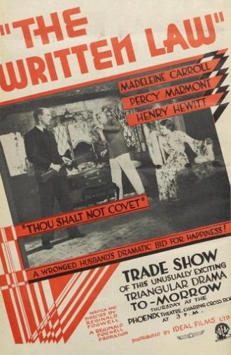 The Written Law (1931)