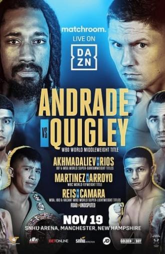 Demetrius Andrade vs. Jason Quigley (2021)