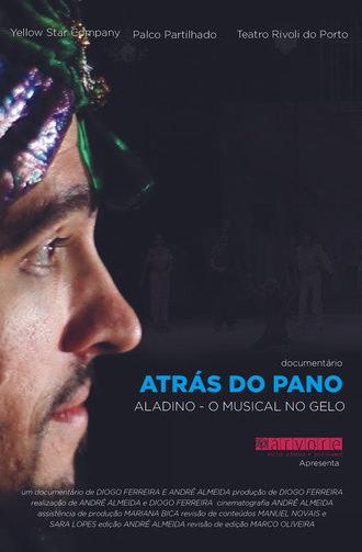 Atrás do pano - Aladino o musical no gelo (2013)