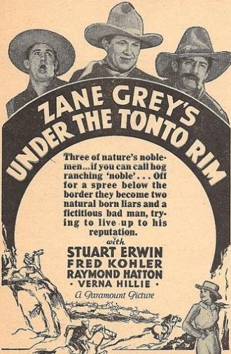 Under the Tonto Rim (1933)