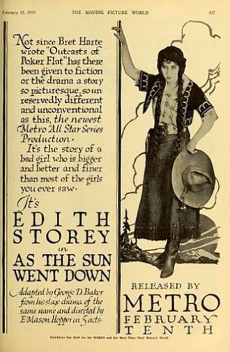 As the Sun Went Down (1919)