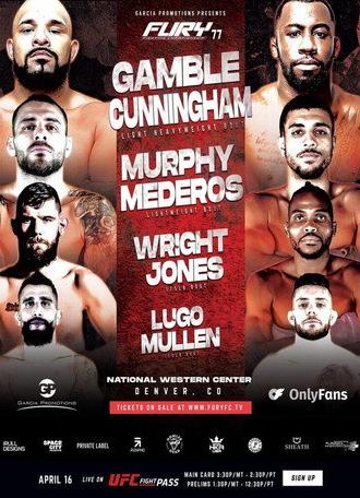 Fury FC 77: Gamble vs. Cunningham (2023)