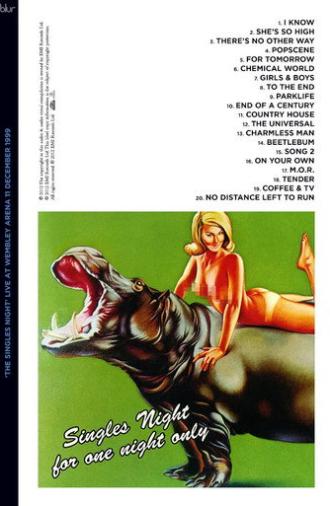 Blur: The Singles Night - Live at Wembley Arena (1999)