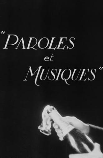 Paroles et musiques (1930)