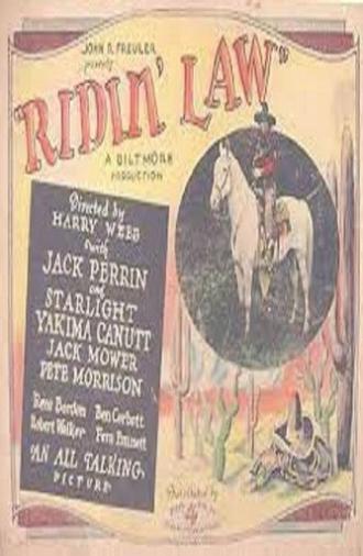 Ridin' Law (1930)