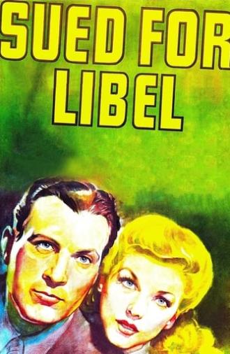 Sued for Libel (1939)