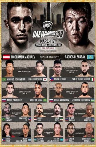 UAE Warriors 39: Machaev vs. Olzhabay (2023)