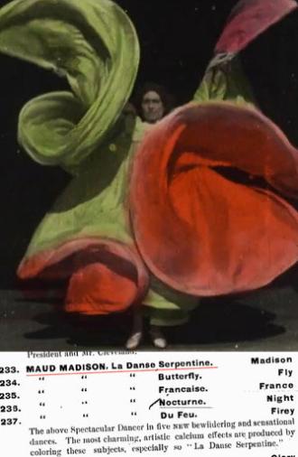 Maud Madison, La Danse Serpentine (1897)