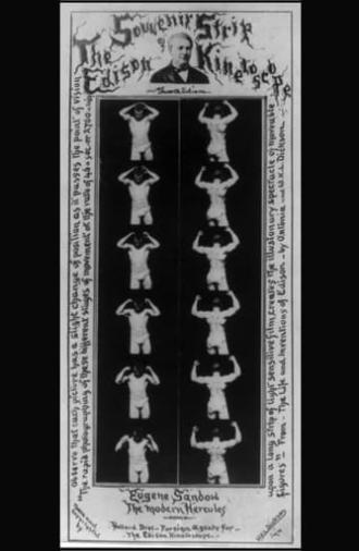 Souvenir Strip of the Edison Kinetoscope (1894)