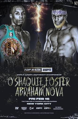 O'Shaquie Foster vs. Abraham Nova (2024)