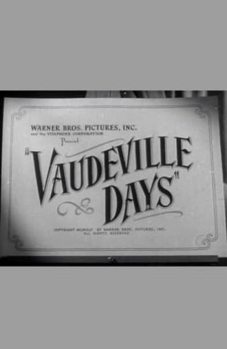 Vaudeville Days (1942)