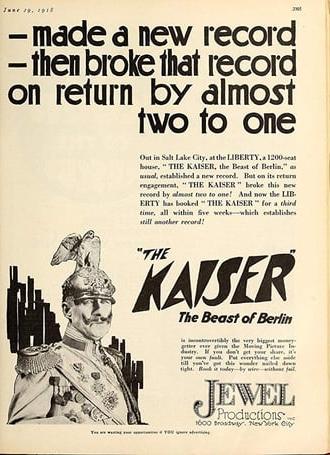 The Kaiser, the Beast of Berlin (1918)