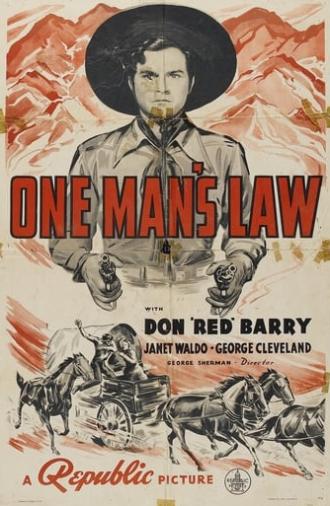 One Man's Law (1940)