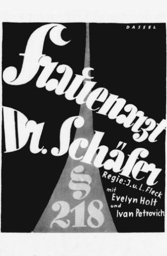 Frauenarzt Dr. Schäfer (1928)