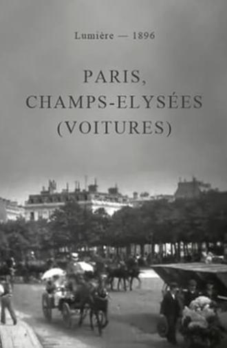 Paris, Champs-Elysées (voitures) (1896)