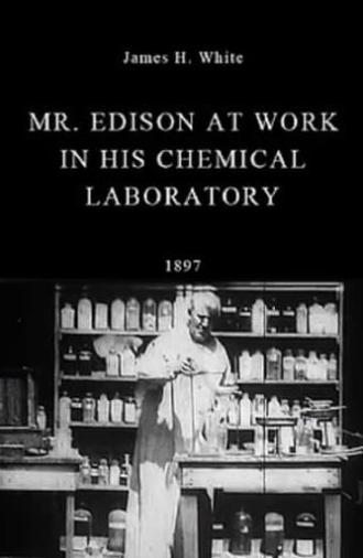 Mr. Edison at Work in His Chemical Laboratory (1897)