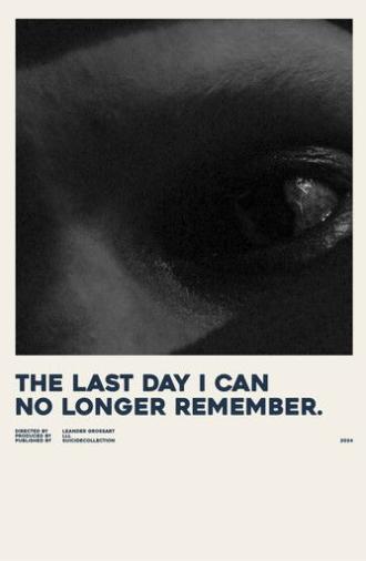 the last day i can no longer remember. (2024)