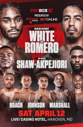 Jordan White vs. Jose Matias Romero (2025)