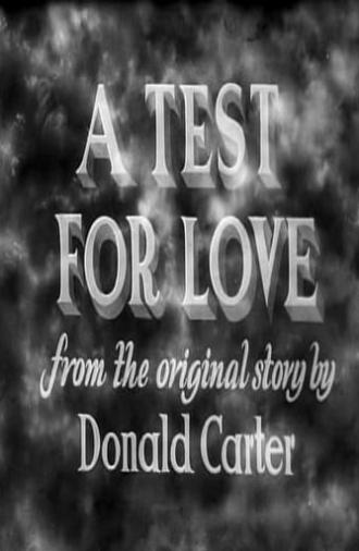 A Test for Love (1937)