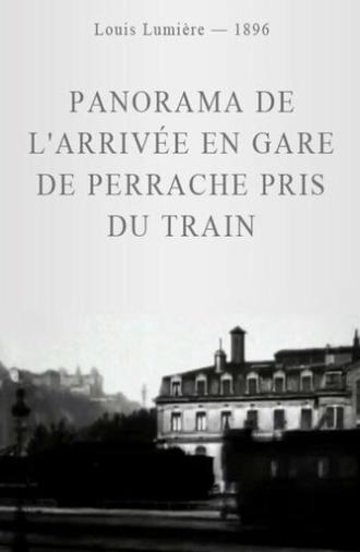 Panorama de l'arrivée en gare de Perrache pris du train (1896)