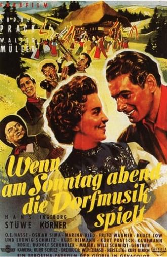 Wenn am Sonntagabend die Dorfmusik spielt (1953)